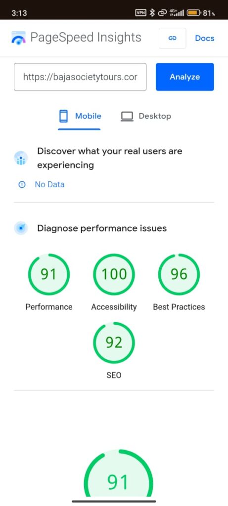 How to improve mobile PSI score